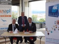 Signature convention UNAPL Auvergne – Banque populaire du Massif Central